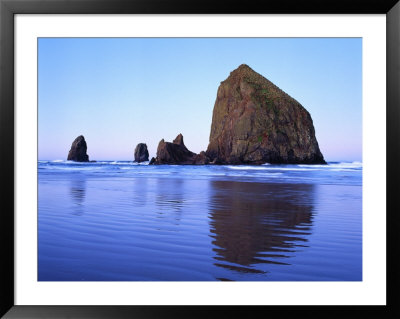 Haystack Rock, Cannon Beach, Or by Mark Windom Pricing Limited Edition Print image