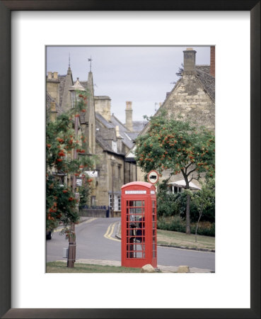 Phone Booth, The Cotswolds, England by Kindra Clineff Pricing Limited Edition Print image