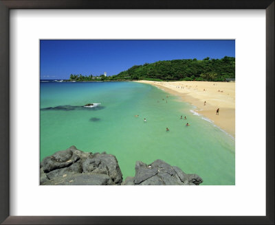 Waimea Bay Beach Park, A Popular Surfing Spot On Oahu's North Shore, Oahu, Hawaii, Usa by Robert Francis Pricing Limited Edition Print image