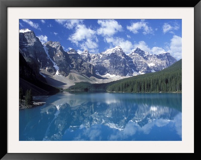 Moraine Lake In The Valley Of Ten Peaks, Canada by Diane Johnson Pricing Limited Edition Print image