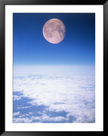 Moon Above The Clouds by Terry Why Pricing Limited Edition Print image