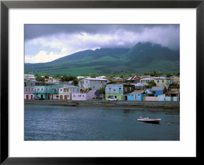 Waterfront, Basseterre, St. Kitts, Caribbean by Nik Wheeler Pricing Limited Edition Print image