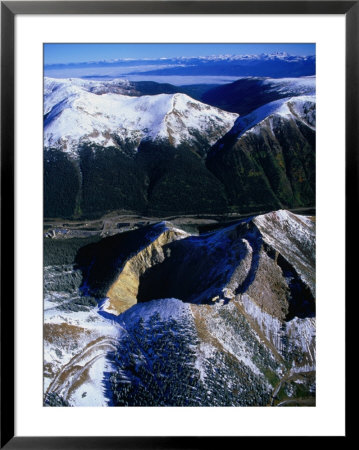 Aerial Of Henderson Mine (Molybdenum Mine), Arapaho National Forest, Usa by Jim Wark Pricing Limited Edition Print image