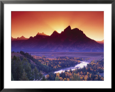 Wyoming, Grand Teton National Park by Russell Burden Pricing Limited Edition Print image
