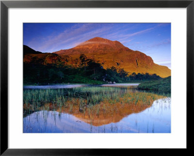 Sgurr Dubh Reflected At Dawn In Waters Of Loch Clair, Torridon, Scotland by Gareth Mccormack Pricing Limited Edition Print image