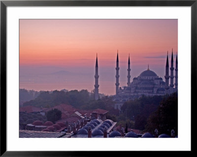 Sunrise Over The Blue Mosque, Istanbul, Turkey by Joe Restuccia Iii Pricing Limited Edition Print image