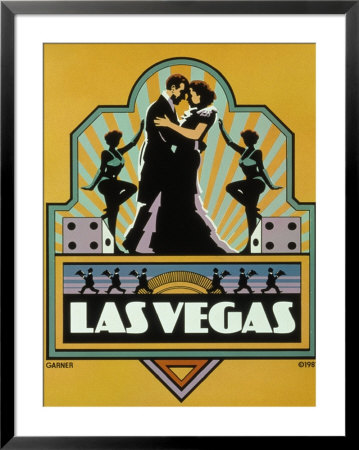 Couple Dancing In Las Vegas by Tracy Garner Pricing Limited Edition Print image