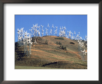 Wind Turbine Generators, Tehachapi, Ca by Mark Gibson Pricing Limited Edition Print image