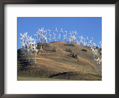 Wind Turbine Generators, Tehachapi, Ca by Mark Gibson Pricing Limited Edition Print image