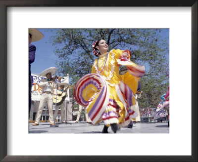 Folk Dancing, Mexico by Vic Bider Pricing Limited Edition Print image
