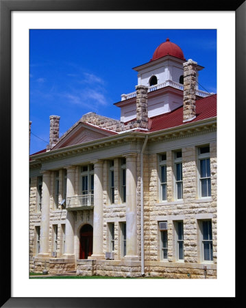 Blanco County Courthouse,Johnson City, Texas, Usa by Richard Cummins Pricing Limited Edition Print image