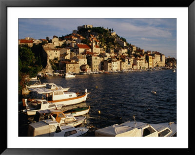 Western Side Of Town At Dusk, Sibenik, Croatia by Wayne Walton Pricing Limited Edition Print image
