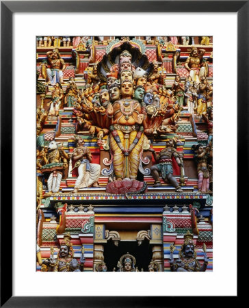 Highly Decorated Sri Lankan Hindu Temple Or Kovils, Colombo, Western, Sri Lanka by Greg Elms Pricing Limited Edition Print image