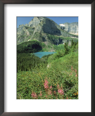 Mount Gould, Grinnell Lake, Glacier National Park, Mt by Jack Hoehn Jr. Pricing Limited Edition Print image