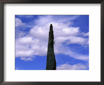 Man Rock Climbing, Ut by Greg Epperson Pricing Limited Edition Print image