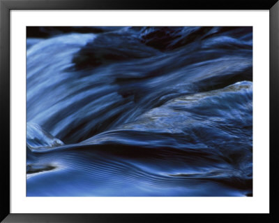 Rushing Water Creates Patterns At The Chicago Botanic Garden by Paul Damien Pricing Limited Edition Print image