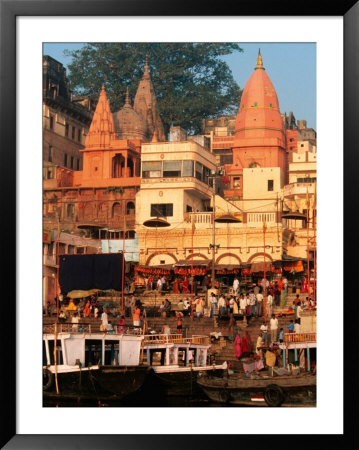 The Ganges River In Varanasi, India by Dee Ann Pederson Pricing Limited Edition Print image