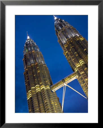 Petronas Towers, World's Tallest Buildings, Kuala Lumpur, Malaysia by Glenn Beanland Pricing Limited Edition Print image