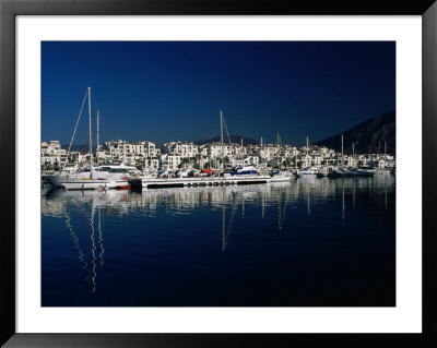 Boats In Marina, Puerto Banus, Costa Del Sol, Malaga, Spain by Setchfield Neil Pricing Limited Edition Print image