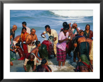 Bathing Tank Near Temple, Gokarna, India by Paul Beinssen Pricing Limited Edition Print image