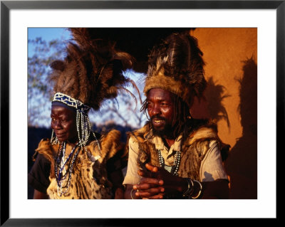 Traditional Healers, Great Zimbabwe, Zimbabwe by Peter Ptschelinzew Pricing Limited Edition Print image