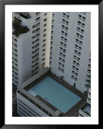 An Interesting View Looking Down The Side Of Two High- Rise Buildings by Jodi Cobb Pricing Limited Edition Print image