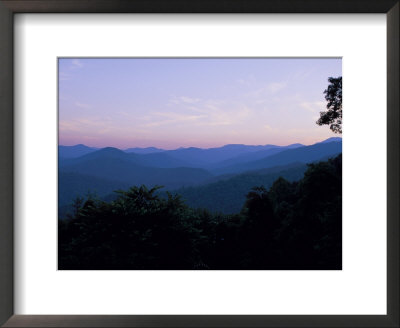 Landscape View Of The Great Smoky Mountains by Stephen Alvarez Pricing Limited Edition Print image
