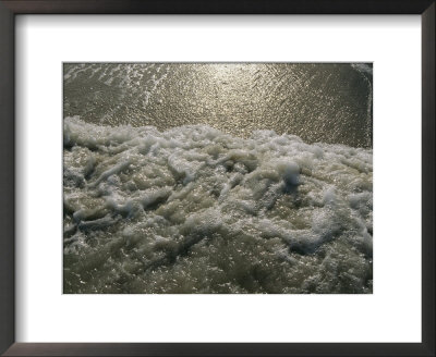 Gentle Surf Surges Onto A Beach by Paul Damien Pricing Limited Edition Print image