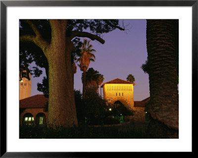 Twilight View Of Buildings On The Stanford University Campus by Melissa Farlow Pricing Limited Edition Print image