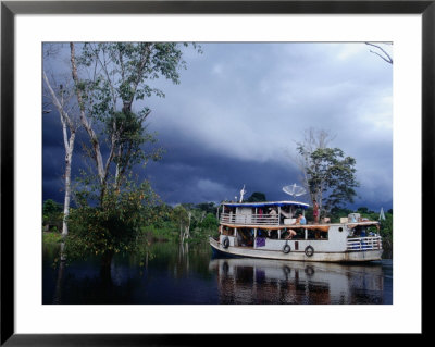 Amazon Riverboat Near Porto Velho, Porto Velho, Rondonia, Brazil by Jane Sweeney Pricing Limited Edition Print image