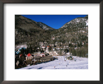 Resort Centre And Main Base Of Taos Ski Valley, Taos, New Mexico, Usa by Karl Lehmann Pricing Limited Edition Print image