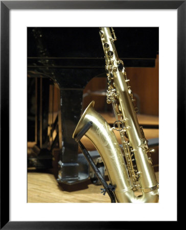 Saxophone by Fogstock Llc Pricing Limited Edition Print image