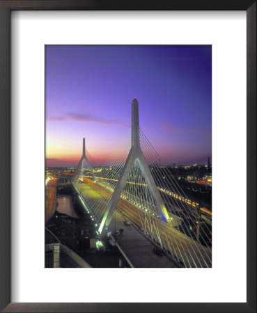Leonard P. Zakim Bunker Hill Bridge, Boston by John Coletti Pricing Limited Edition Print image