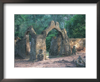 Shrine Of Oshun, Nigeria by Bob Burch Pricing Limited Edition Print image