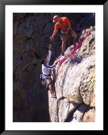 Rock Climbers, The Needles, Ca by Greg Epperson Pricing Limited Edition Print image