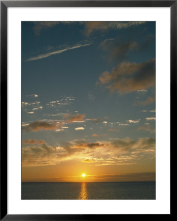 Sunset Over Ocean, Hi by Steven Baratz Pricing Limited Edition Print image