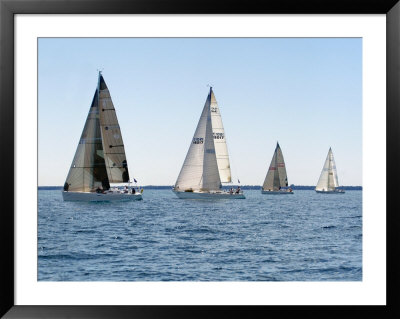 Sailboat Race, Pt Huron To Mackinac Island, Mi by Dennis Macdonald Pricing Limited Edition Print image