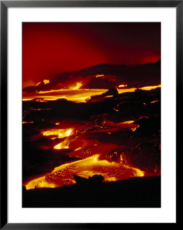 Lava In The Volcano National Park, Hawaii by Peter French Pricing Limited Edition Print image
