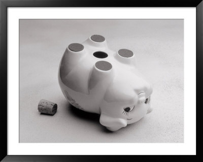 Piggy Bank Upside Down by Howard Sokol Pricing Limited Edition Print image