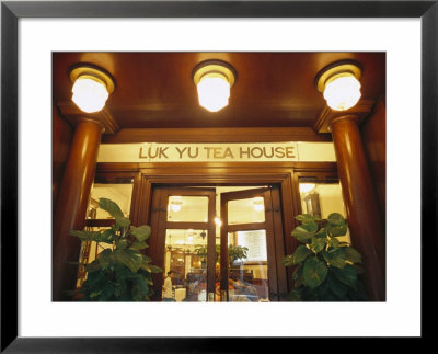 The Famous Luk Yu Tea House In The Central District In Hong Kong by Eightfish Pricing Limited Edition Print image