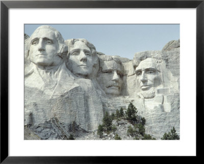 Historic Carvings Of Presidents, Mt. Rushmore by Allen Russell Pricing Limited Edition Print image
