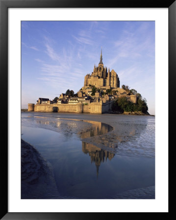 Mont Saint Michel (Mont-St. Michel), Manche, Normandie (Normandy), France by Bruno Morandi Pricing Limited Edition Print image