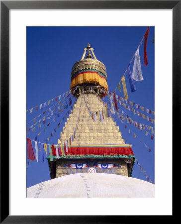 Bodhnath Stupa, Kathmandu, Nepal, Asia by Gavin Hellier Pricing Limited Edition Print image