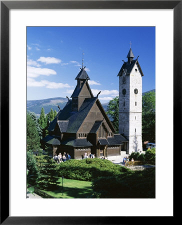 The Wang Chapel, 12Th Century Norwegian Church, Karpacz, Sudeten Mountains, Poland, Europe by Gavin Hellier Pricing Limited Edition Print image