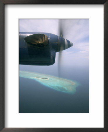 Aerial View Of Baa Atoll, Maldives, Indian Ocean by Sergio Pitamitz Pricing Limited Edition Print image