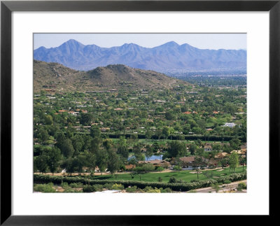 View Over Paradise Valley From The Slopes Of Camelback Mountain, Phoenix, Arizona, Usa by Ruth Tomlinson Pricing Limited Edition Print image