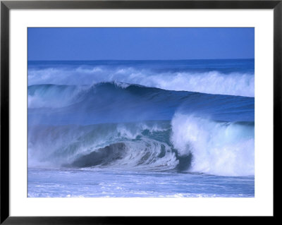 Big Surf At Papohaku Beach, Molokai, Hawaii, Usa by Karl Lehmann Pricing Limited Edition Print image