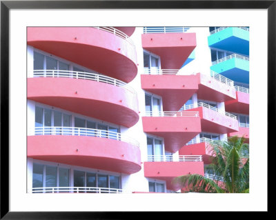 Art Deco, South Beach, Miami, Florida, Usa by Terry Eggers Pricing Limited Edition Print image