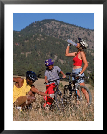 Family Mountain Biking by Chris Rogers Pricing Limited Edition Print image