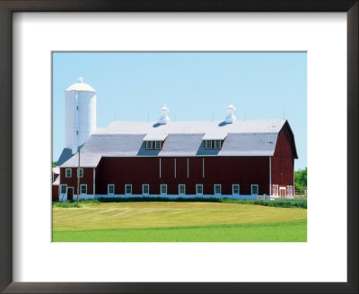 Barn On Farm In Wisconsin by Ken Wardius Pricing Limited Edition Print image